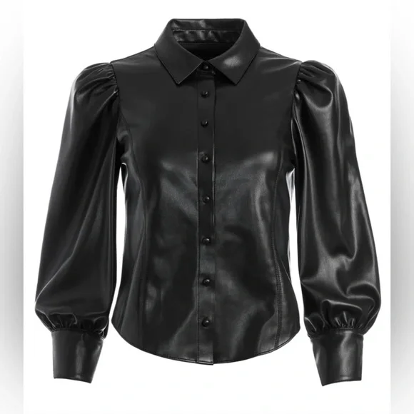 Alice + Olivia Nadine Vegan Top - Picture 3 of 7